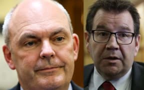 Steven Joyce and Grant Roberston