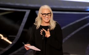 Jane Campion accepts the Directing award for The Power of the Dog onstage during the 94th Annual Academy Awards at Dolby Theatre on March 27, 2022 in Hollywood, California.