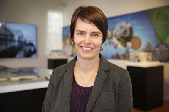 14072016 Photo: Rebekah Parsons-King. Katja Lietz, Precinct Director, Hobsonville Land Company.