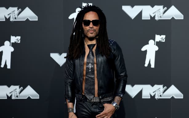 Lenny Kravitz attends the 2024 MTV Video Music Awards at UBS Arena on September 11, 2024 in Elmont, New York.