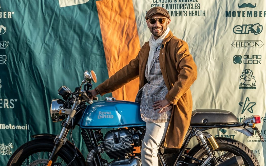 Lokesh Kalburgi is president of Enfield Riders Auckland Club.