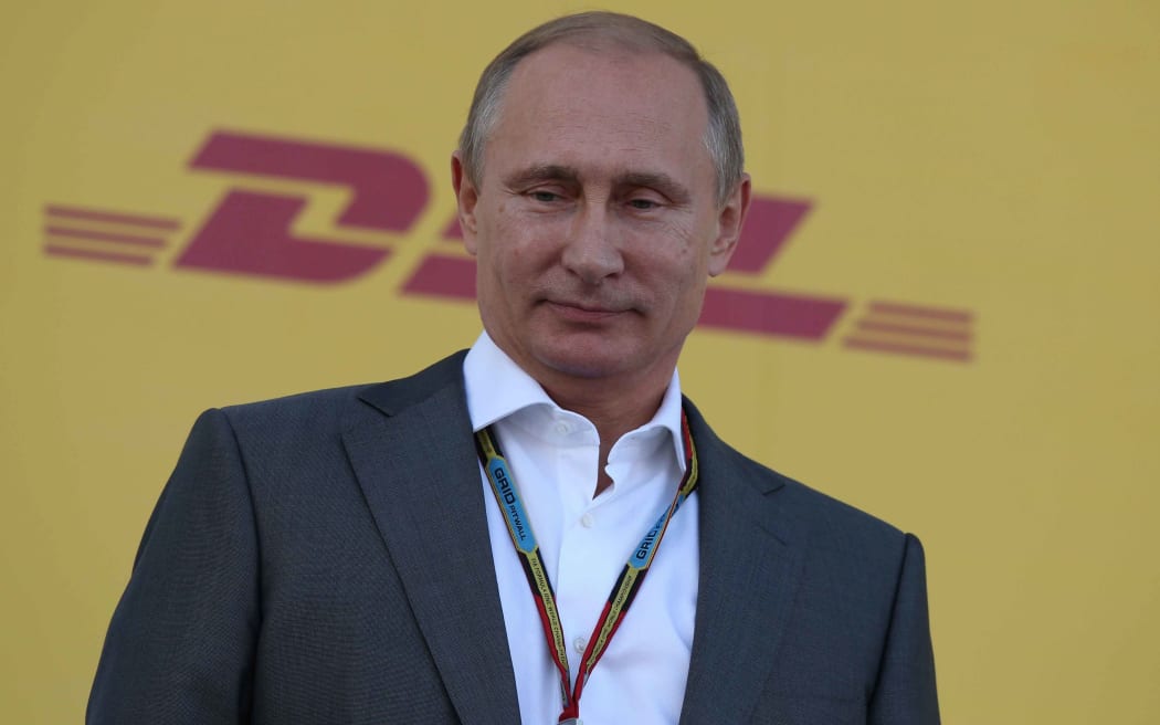 Russian president Vladimir Putin.