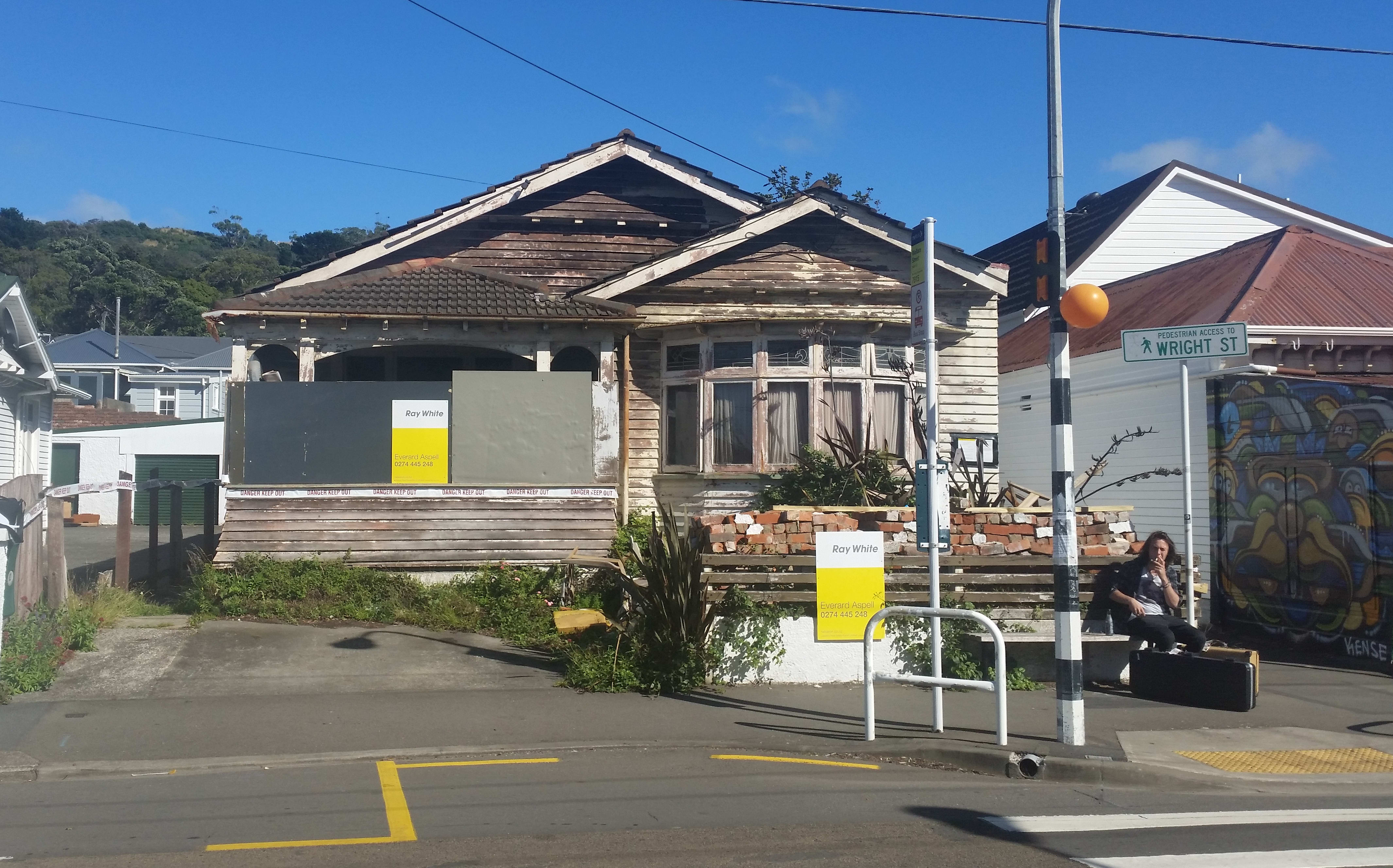Run-down Wellington house selling for more than half a million dollars