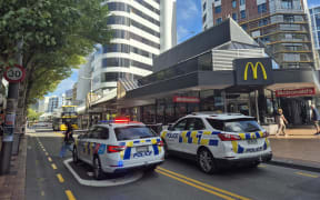 Person critically injured after being hit by bus in central Wellington.