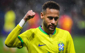 NEYMAR JR of Brazil during the International Friendly football match between Brazil and Ghana on September 23, 2022 at Oceane Stadium in Le Havre, France - Photo Matthieu Mirville / DPPI (Photo by Matthieu Mirville / Matthieu Mirville / DPPI via AFP)