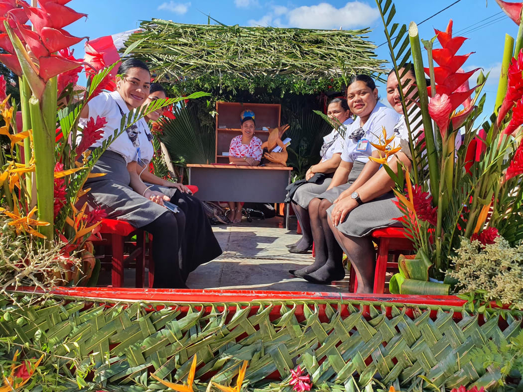 Tonga Institute of Higher Education students
