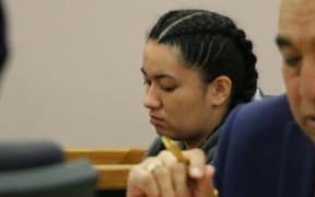 Nadene Manukau-Togiavalu  appears for sentencing for baby kidnapping.