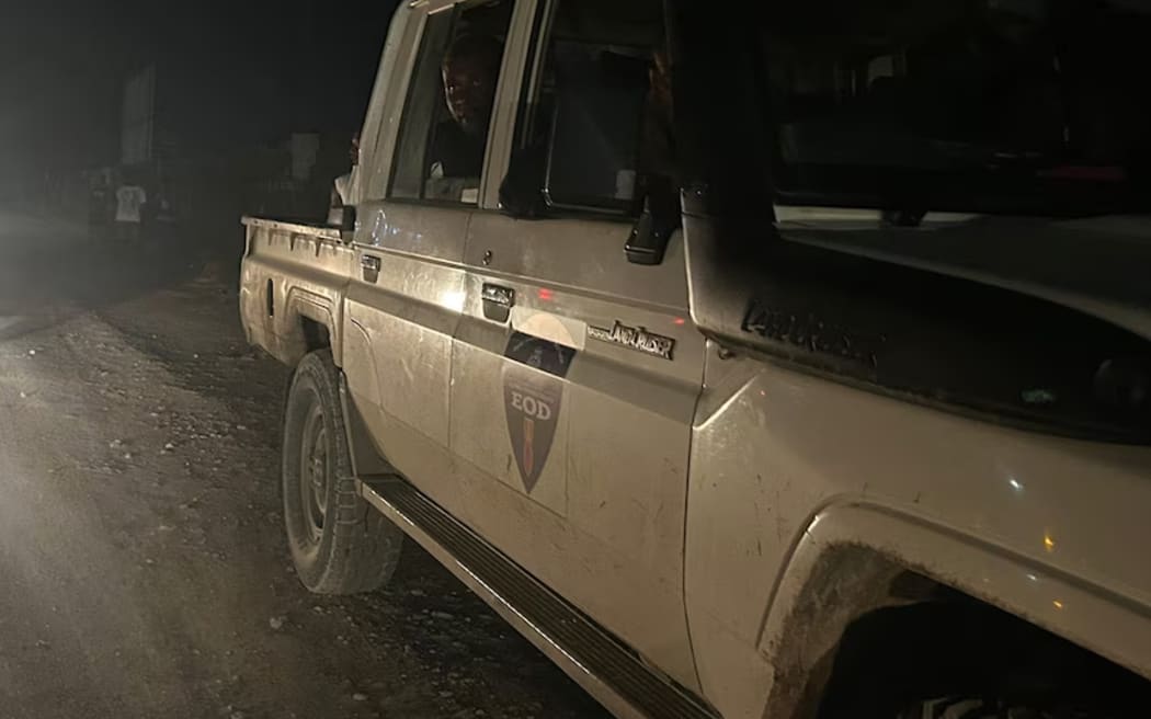 Police are investigating and have cordoned off the area where the blast occurred.