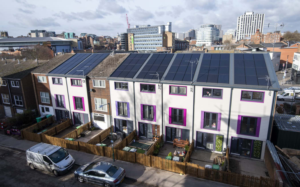 Energiesprong reclad houses