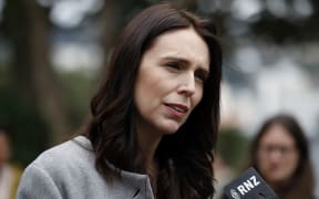 Jacinda Ardern at Wellington High School