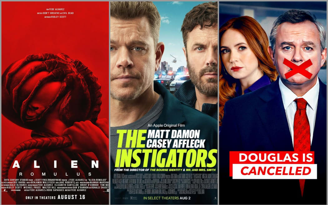 Images of movie posters.
