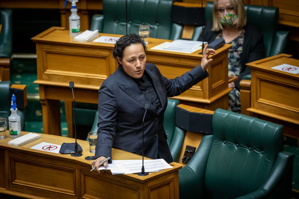 Labour MP Kiri Allan during the General Debate