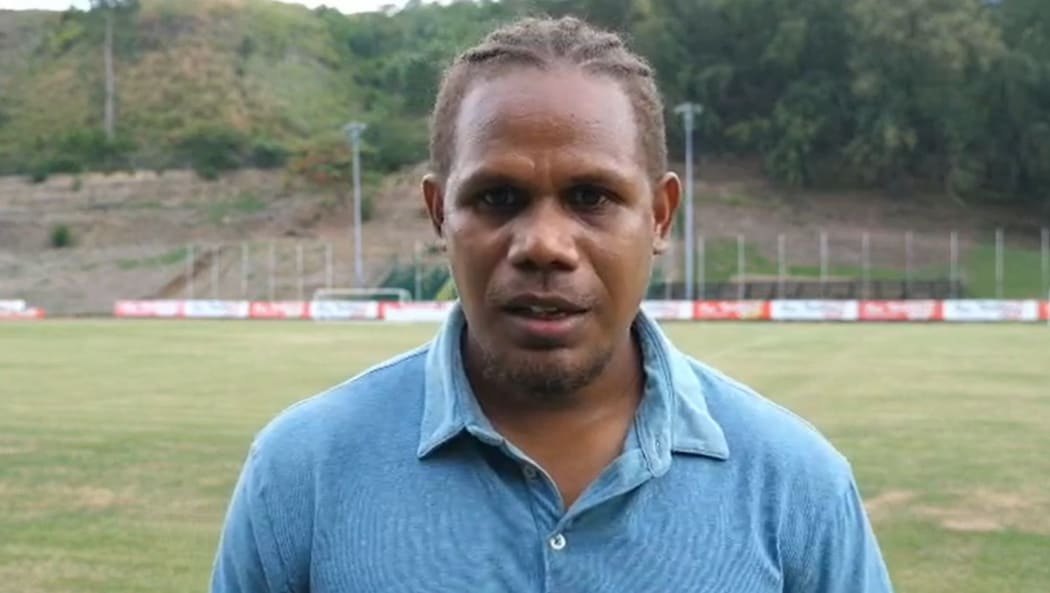 Solomon Islands Football Federation Competition Manager Siaosi Tafoa Junior.