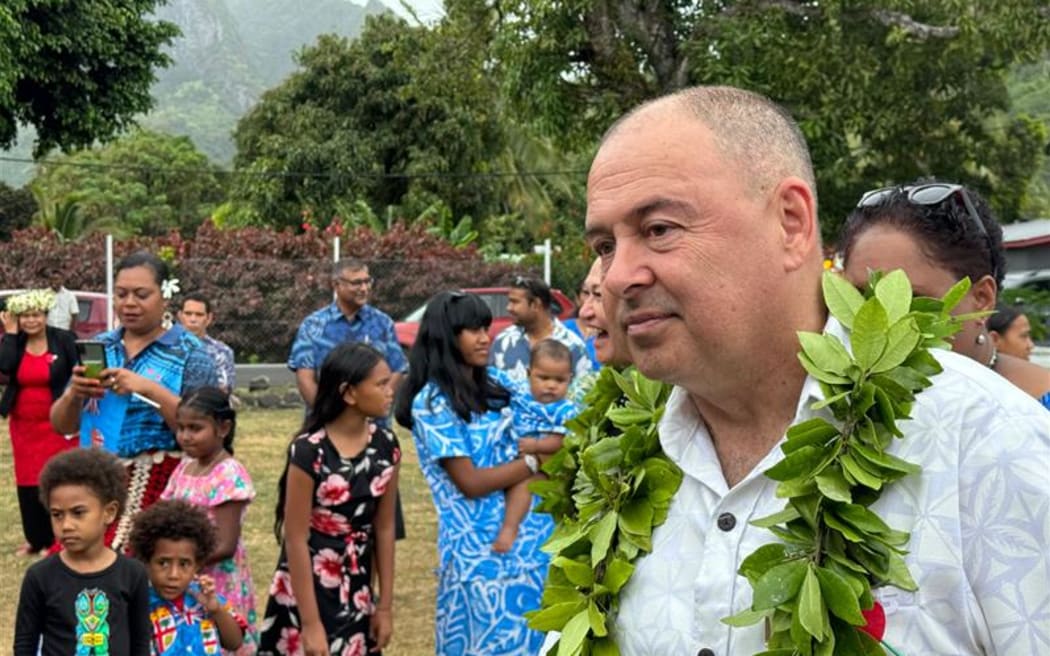 Cook Islands Prime Minister Mark Brown, 2023.