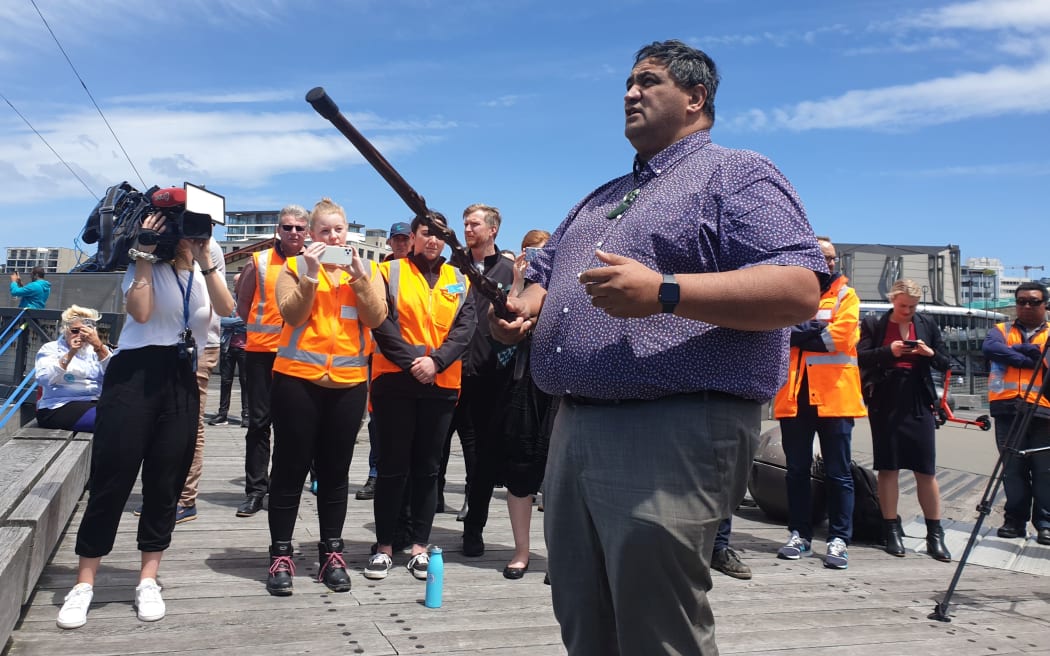Kura Moeahu, of Te Āti Awa.,