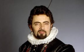 Rowan Atkinson as the antihero Edmund Blackadder.