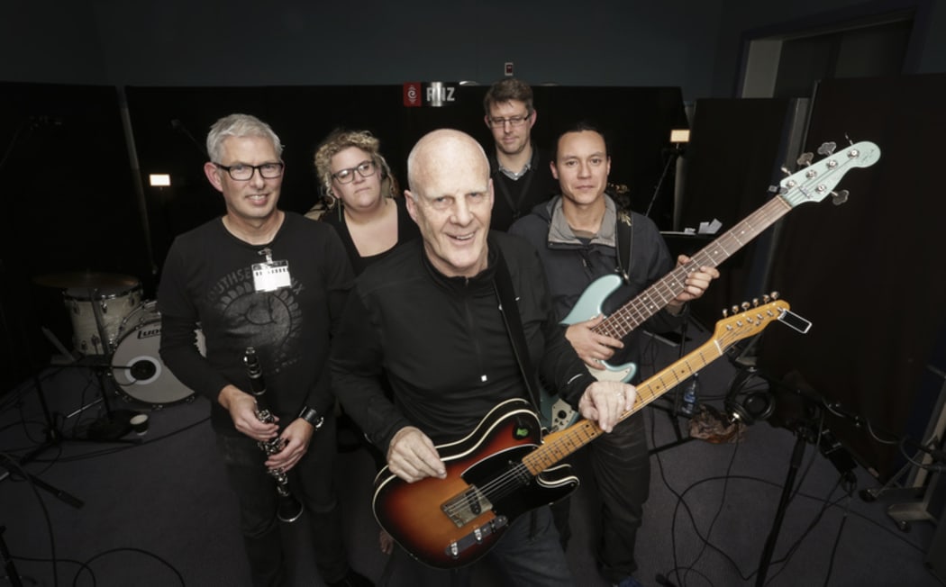 08072016 Photo: Rebekah Parsons-King. NZ Live session with Fane Flaws and his band No Engine.