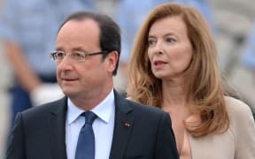 Francois Hollande and Valerie Trierweiler in 2013.