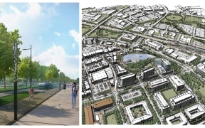 An impression of what Auranga, south of Auckland will be like.