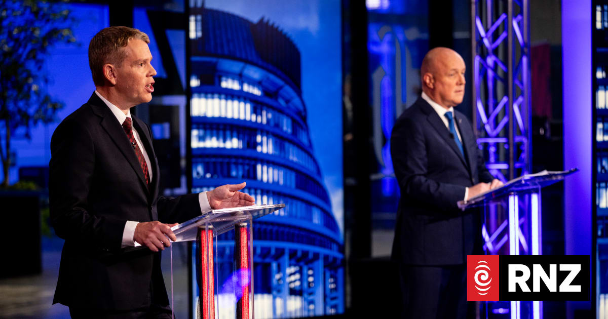 As it happened: Luxon and Hipkins face off in leaders' debate, parties talk finance in Queenstown