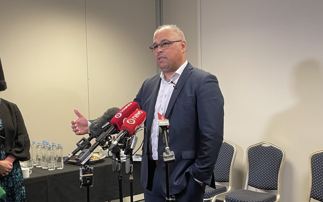 Forestry Minister Peeni Henare announced a four-step Tai Rāwhiti and Wairoa action plan in Gisborne on 3 August, 2023.