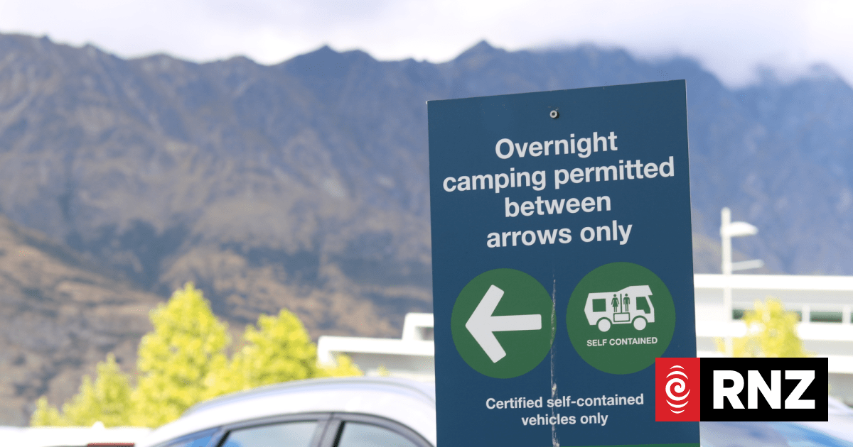 More than 1600 fines issued to Queenstown freedom campers since new rules - RNZ by Otago Southland Reporter