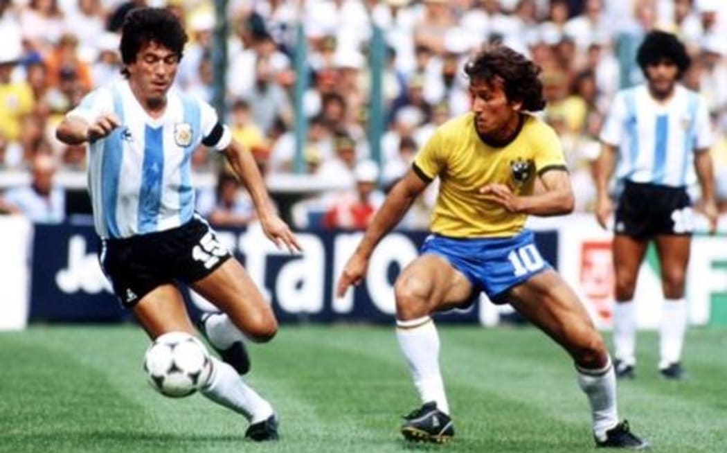 Zico is his playing hey day.