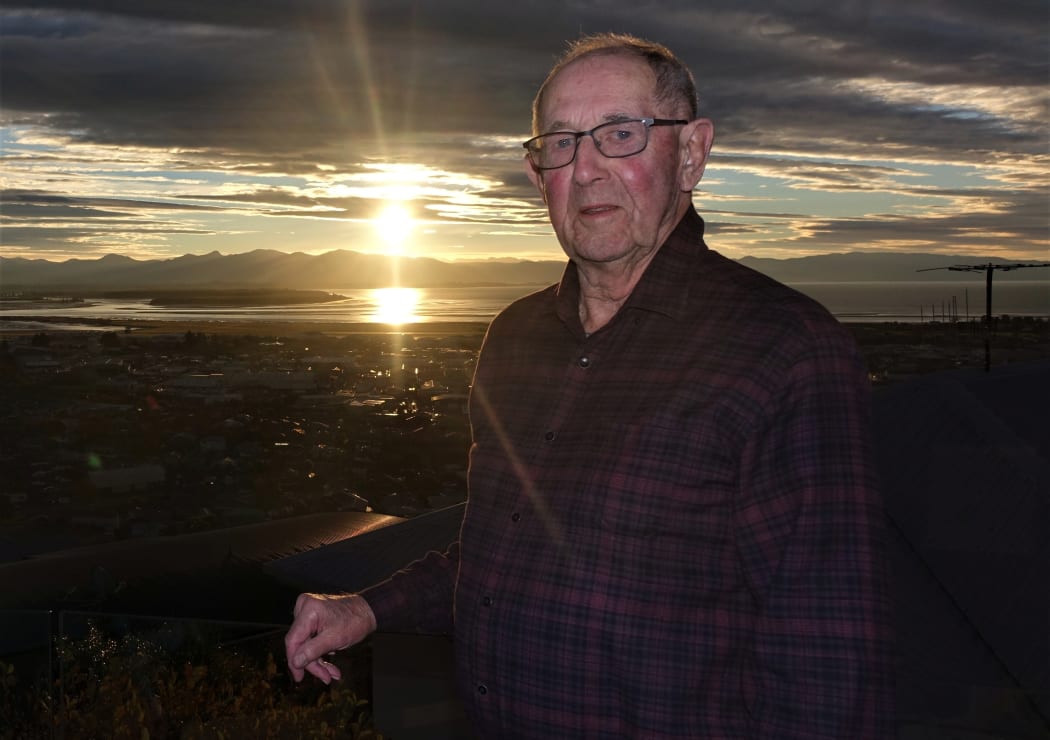 Brian Spiers at his home in Nelson.