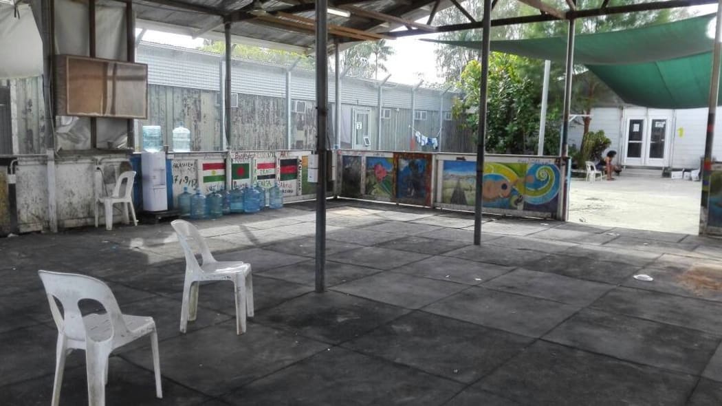 The empty gym in Oscar compound.