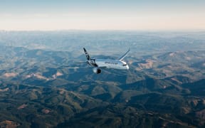 A Boeing Dreamliner 787-9, from the Air New Zealand fleet.