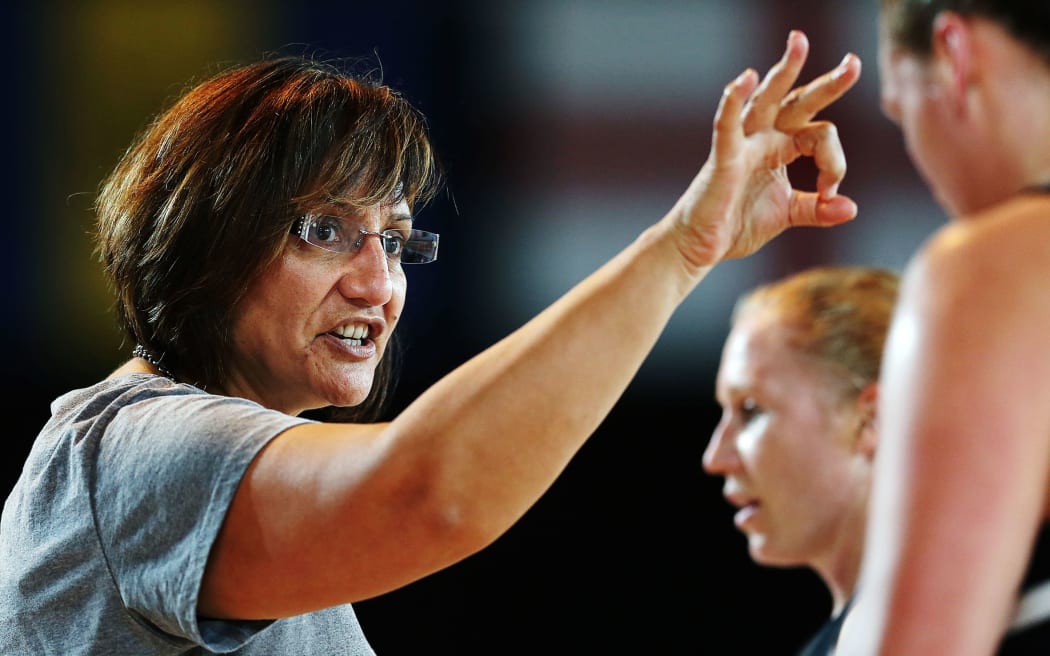 Silver Ferns coach Wai Taumaunu