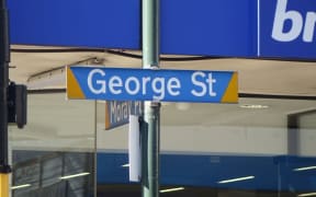 George Street, the main street of Dunedin.