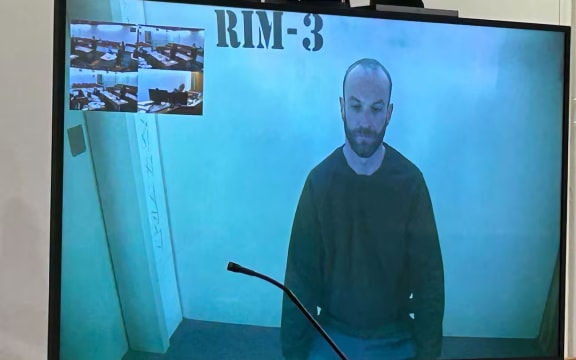 Ryan Andrew Brown was sentenced, via audio-visual link, in the Papakura District Court.