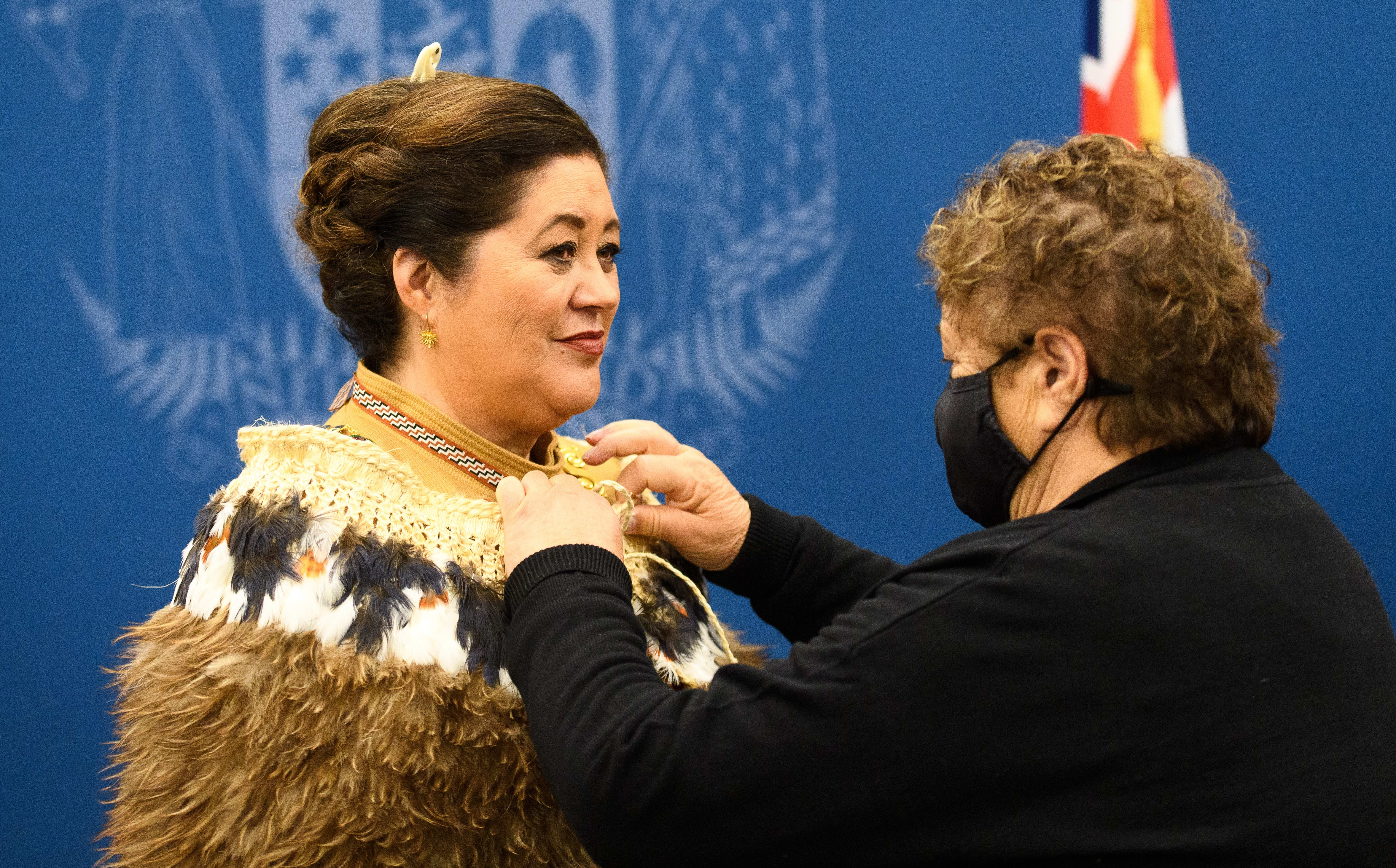 WELLINGTON, NEW ZEALAND - October 21: Swearing-in ceremony of Dame Cindy Kiro October 21, 2021 in Wellington, New Zealand.