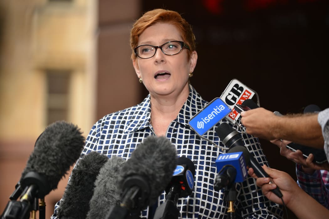 Australia's Foreign Minister Marise Payne