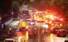 Tāmaki Drive bus accident.