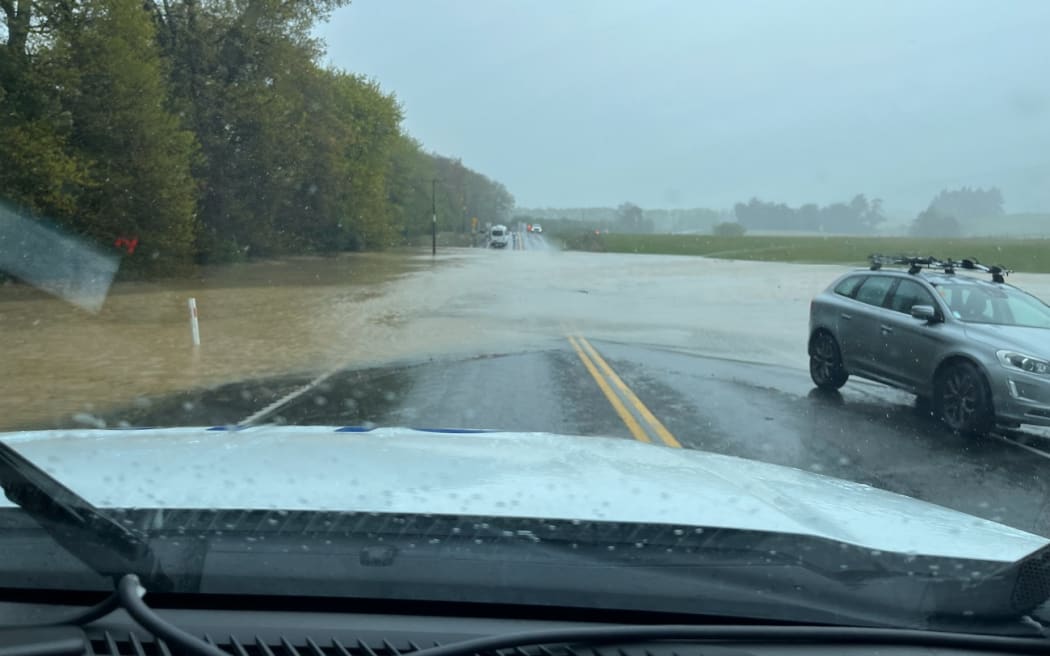 Flooding in Clutha.