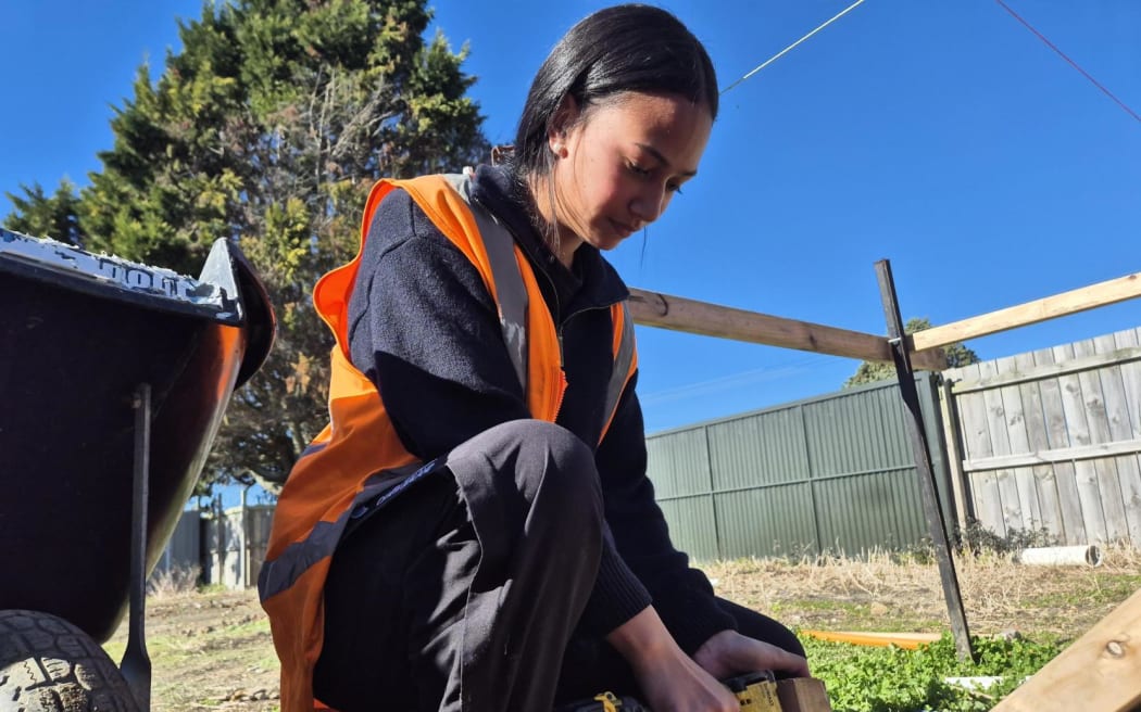 Te Raiwa Maki of The Eastern Bay Trades Academy.