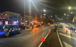 Police set up checkpoints at known meeting points across Tāmaki Makaurau, targeting an estimated 200 vehicles.