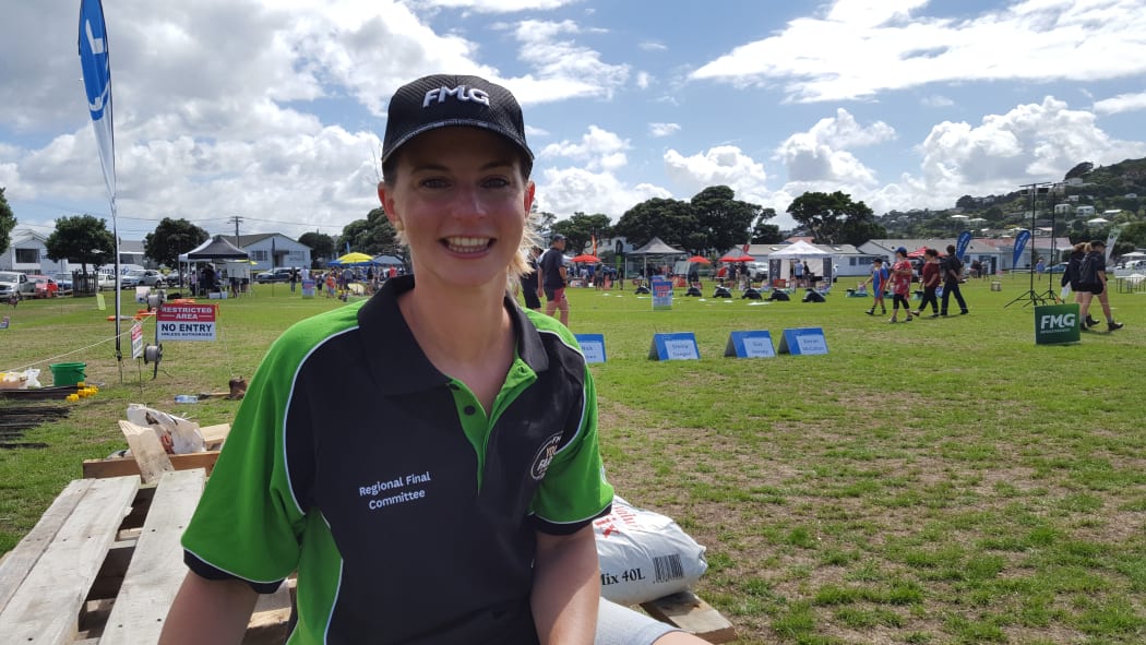 Nicola Barton from Wellington Young Farmers is in charge of organising the eight modules for the competition.