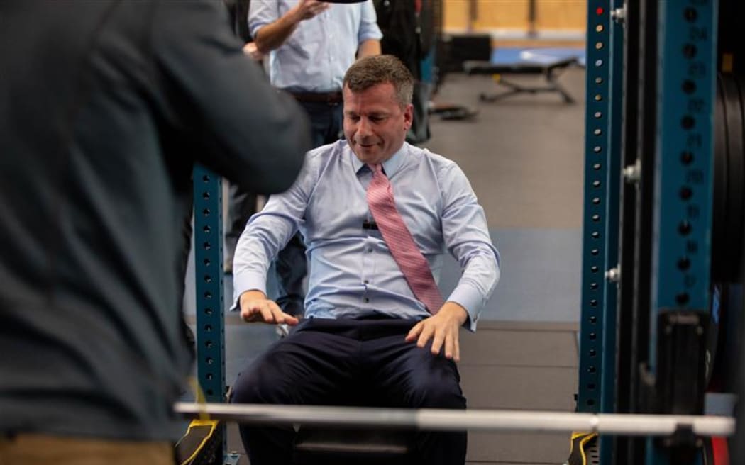 Associate Education Minister David Seymour announces a new sports academy in Upper Hutt as the latest charter school.
