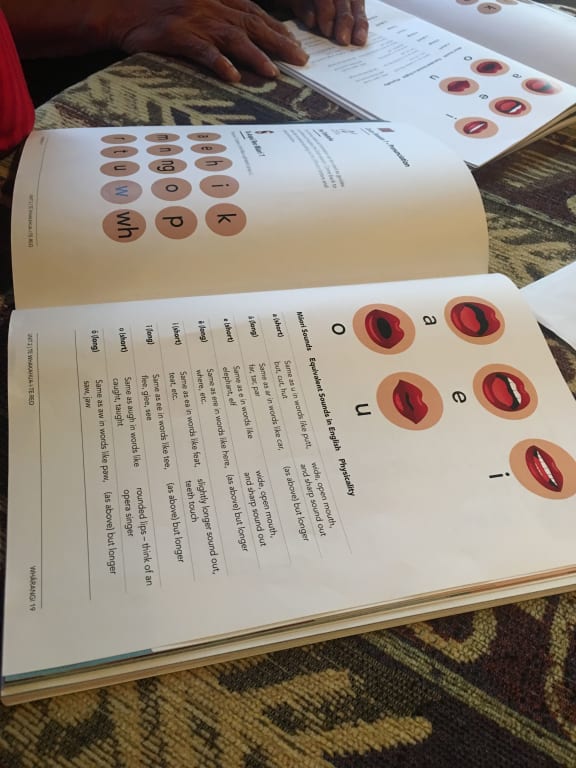 A learning lesson from a book for teaching te reo Māori.