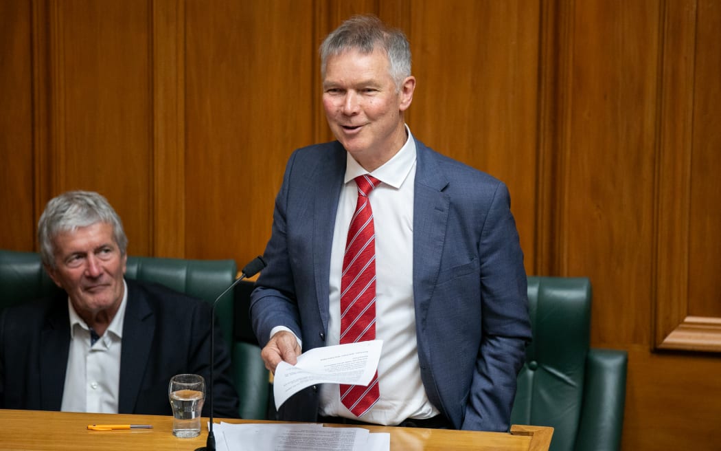 David Parker gives his valedictory statement