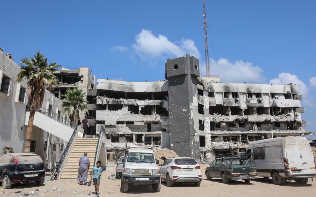 Al-Shifa hospital in Gaza City.