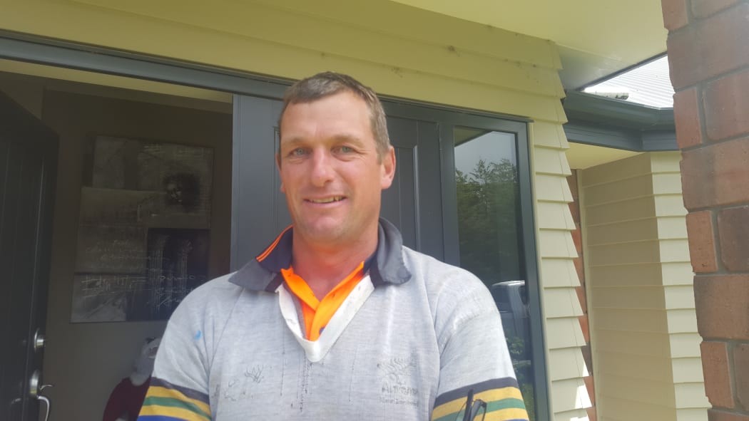 Colin van der Geest - the owner of the private road near the Pike River Mine