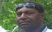 Papua New Guinea's Goilala MP-elect, William Samb.