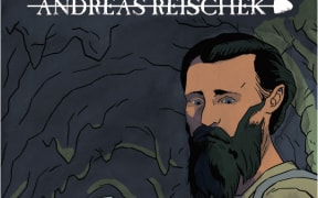 Andreas Reischek poster by Massey University Student Liam Pattinson