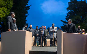 Aucklanders mark the start of Matariki Festival on 15 June, 2024.