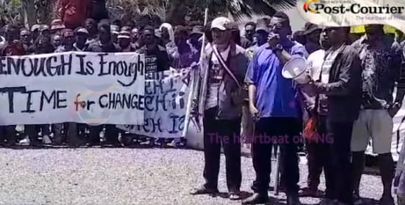 Student protests at the University of Natural Resources and Environment in PNG turned violent