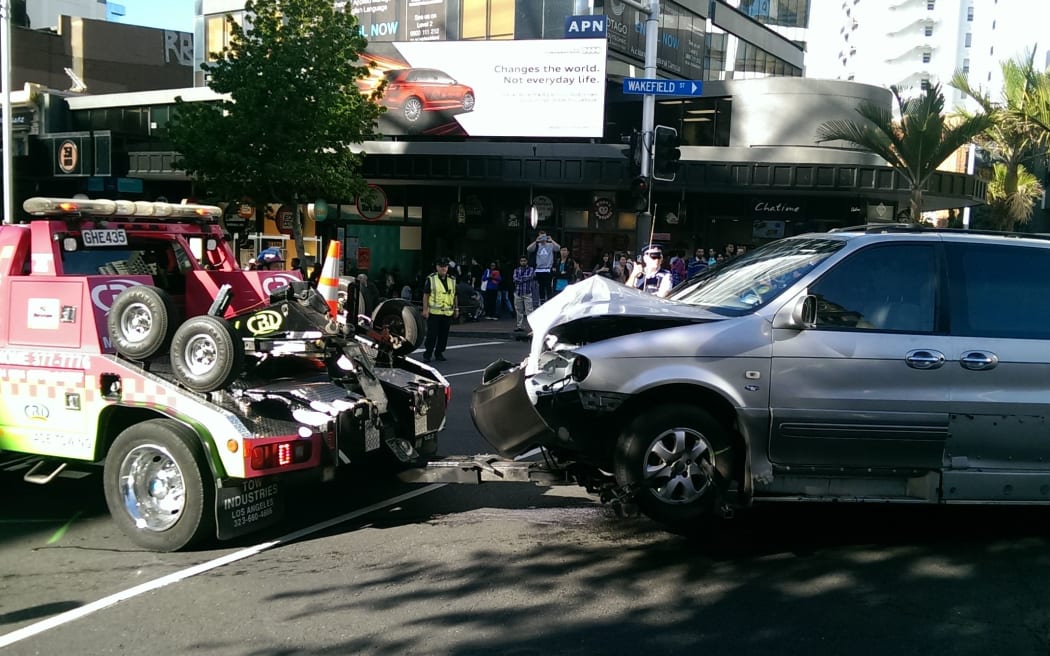 Queen Street crash